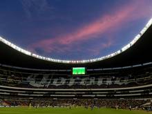 Das Azteken-Stadion wurde durch das Erdbeben beschädigt