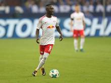 Naby Keïta konnte am Abschlusstraining der Leipziger teilnehmen