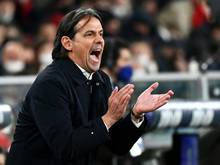 Filippo Inzaghi und Inter verloren gegen die AS Rom