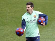 Lionel Messi arbeitet an seiner Rückkehr