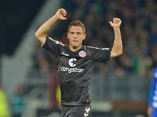 Sebastian Maier sorgt für den Sieg von St. Pauli