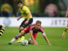 Philipp Lahm hat sich im Finale wohl nur leicht verletzt