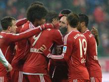 Bayern gewinnt gegen Frankfurt mit 5:0