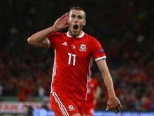 Gareth Bale trifft beim 4:1-Erfolg der Waliser