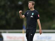 Bleibt trotz Relegation in der Vorsaison optimistisch: Trainer Florian Kohfeldt von Werder Bremen