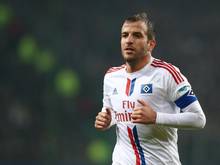 Kapitän Rafael van der Vaart würde gerne beim HSV verlängern