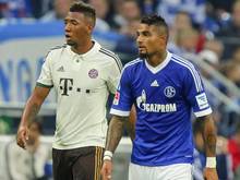 Bruderduell: Kevin-Prince (r.) und Jerome (l.)