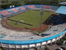 Das Kanjuruhan-Stadion nach der Katastrophe