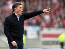 Dieter Hecking setzt beim HSV auch auf Spaß