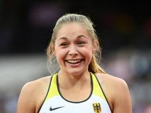 Sprinterin Gina Lückenkemper startet bei "Berlin fliegt"