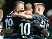 Hertha schlägt Duisburg im Blitzturnier-Finale mit 1:0