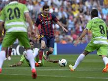 Ein Treffer von Lionel Messi reicht nicht zum Sieg