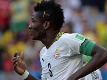 Asamoah Gyan mit Last-Minute-Siegtor gegen Algerien