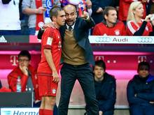 Lahm spricht über die Saisonziele mit Trainer Guardiola