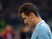 Klose stand beim Lazio-Erfolg nicht im Kader