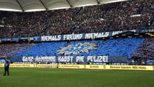 Unmissverständliches Statement der HSV-Fans