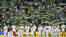 Das ukrainische Team in Mönchengladbach