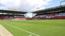 Der Rasen im Millerntor Stadion des FC St. Pauli wurde ausgezeichnet
