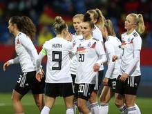 Die DFB-Frauen spielen in Bielefeld gegen Portugal
