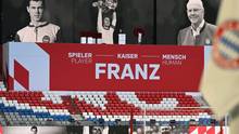 Beckenbauer-Gedenken in der Allianz Arena