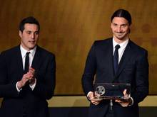 Zlatan Ibrahimovic erzielt das Tor des Jahres