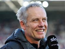 Freiburgs Trainer Christian Streich