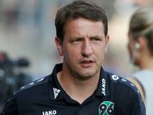 Seit Juli 2016 im Amt: 96-Trainer Daniel Stendel