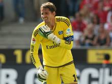 Der HSV hofft auf eine schnelle Genesung von René Adler