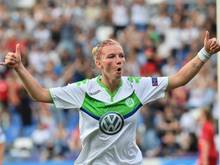 Alexandra Popp reist mit Wolfsburg nach München