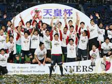 Die Kashima Antlers sind japanischer Pokalsieger