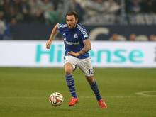 Marco Höger ist zurück im Schalker Mannschaftstraining