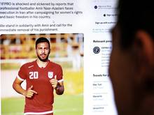 Fußballprofi Nasr-Azadani droht laut FIFPro Exekution