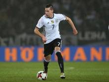 Julian Draxler ist zurück auf dem Trainingsplatz des DFB