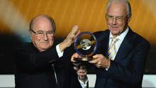 Blatter würdigt Beckenbauer