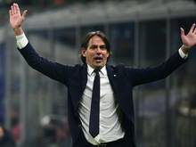 Inter Mailands Cheftrainer Simone Inzaghi