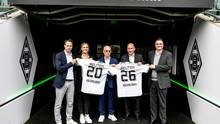 Fußball-Bundesligist Borussia Mönchengladbach hat einen neuen Hauptsponsor