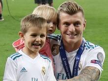 Kroos verkündet drittes Kind nach Leon und Amelie