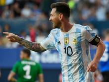 Messi-Show beim Testspiel gegen Estland