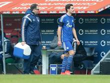 Leon Goretzka musste in Augsburg verletzt vom Feld
