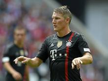 Schweinsteiger trainiert wieder mit dem Ball