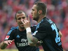 Lasogga (r.) warnt vor einem Verkauf van der Vaarts