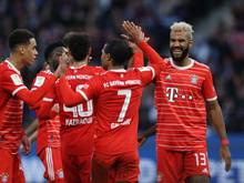 Die Bayern möchten auch gegen den 1.FC Köln jubeln