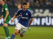Huntelaar erzielte den Siegtreffer zum 1:0 für Schalke