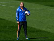 Wird nicht neue Trainer in Bordeaux: Zinédine Zidane