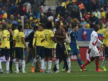 Kolumbiens Fußballer vor dem Aus