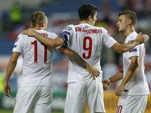 Lewandowski und Polen gewinnen gegen Gibraltar mit 7:0