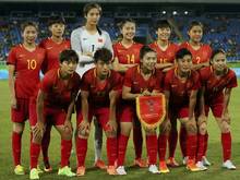 Besondere Schulstunde für Chinas Fußball-Frauen