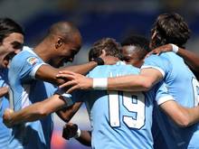 Trotz Unterzahl siegt Lazio mit 2:0 gegen Sampdoria