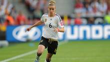 Simone Laudehr im deutschen Trikot bei der Fußball-WM 2011