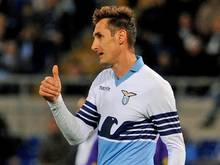Miroslav Klose und Lazio Rom stehen im Pokalfinale